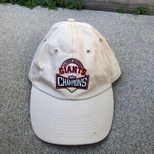 VTG 2020 NL West Champs San Francisco Giants Hat Men's Blue Wave MLB Khaki Cap